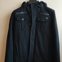 Giacca da uomo nera invernale Guess - taglia M