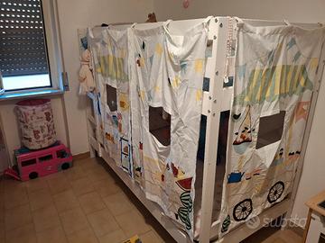 letto a castello ikea MYDAL