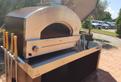 Forno alfa FUTURO gas legna hybrid GIARDINO INOX