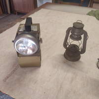 Lampade e trapani vintage