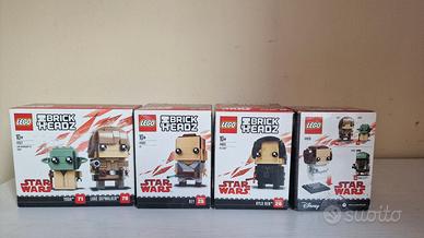 Lotto Lego Brickheads Star Wars. Fuori catalogo