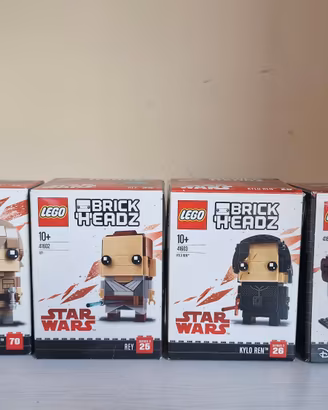 Lotto Lego Brickheads Star Wars. Fuori catalogo