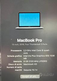 MacBook pro 2018