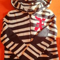 MAGLIONE CON CAPPUCCIO RICHMOND