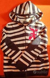 MAGLIONE CON CAPPUCCIO RICHMOND