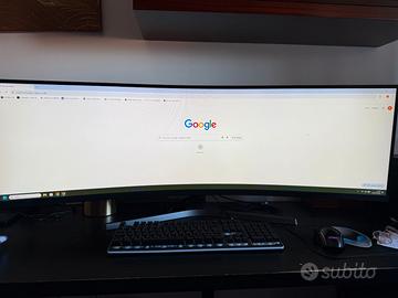 Monitor Samsung ultrawide 49 pollici 5K