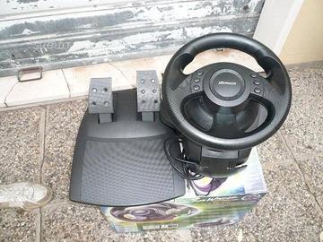 Volante e pedali microsoft per pc