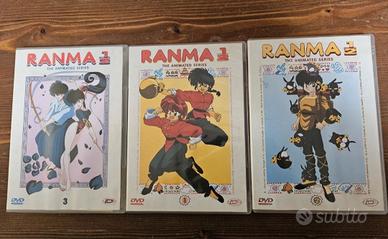 N. 3 DVD Ranma 1/2 
