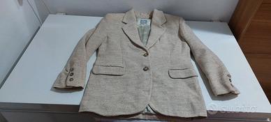 Giacca beige lavorazione boucle