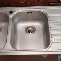 Lavello due vasche + gocciolatoio FRANKE INOX