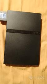 ps2 Slim, 2 joystick, gioco Dragonball 