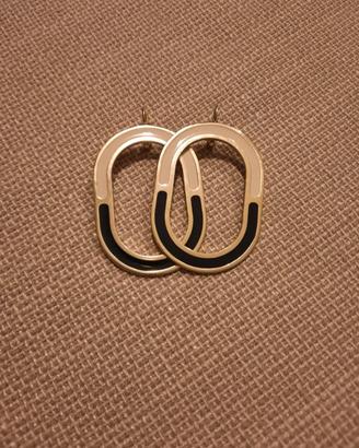 Orecchini pendenti ovali