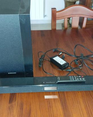 barra sarround con subwoofer samsung 