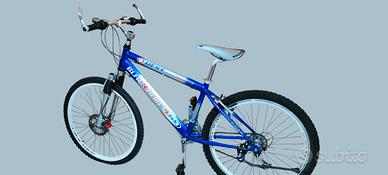 Mountain Bike Bicicletta QUEST Black Rain Disk
