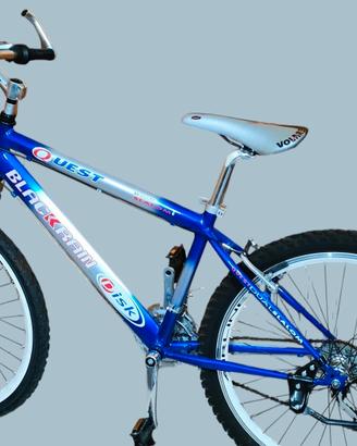 Mountain Bike Bicicletta QUEST Black Rain Disk