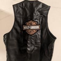 Gilet in pelle Harley Davidson