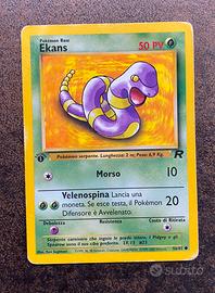 Ekans Set Fossil 1 edizione 56/82 Pokemon