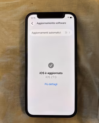 iPhone 12 mini blu
