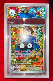 Tangela n.218 GRAAD 9.5 carta Pokemon