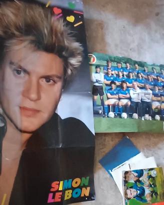 Posters cantanti anni 80