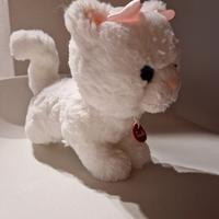 peluche gatto bianco Trudi