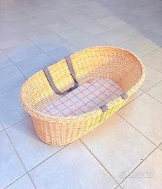 Culla cesta Moses Basket per neonato + materassino