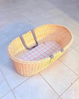 Culla cesta Moses Basket per neonato + materassino