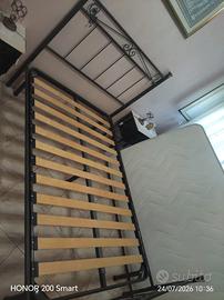 letto ferro battuto una piazza e mezza