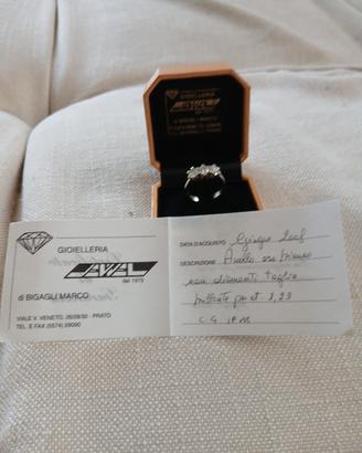 ANELLO TRILOGY DIAMANTI