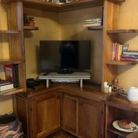 Mobile soggiorno in legno massello