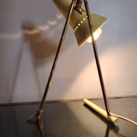 Stilnovo lampada da tavolo e da parete anni 50