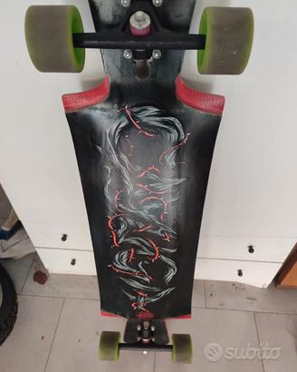Longboard Mindless Voodoo Cayuga II (nero/verde)