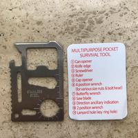 Multi attrezzo in acciaio 11 funzioni