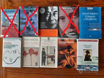 Romanzi titolo vari in elenco