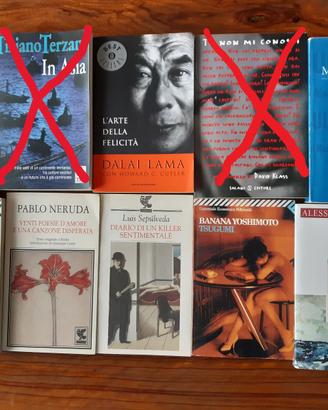 Romanzi titolo vari in elenco