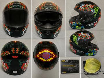 Casco Scorpion EXO-490 Divina con visiera parasole