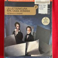 La letteratura ieri oggi domani