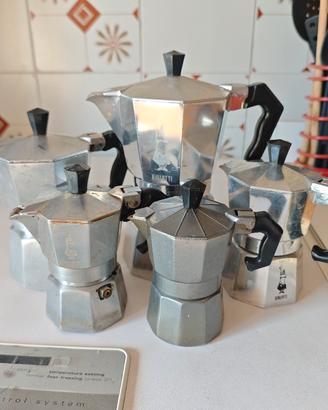 set 5 caffettiere