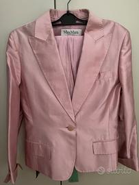 Tailleur max Mara da cerimonia in seta rosa