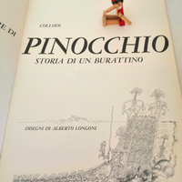 Collection Libro antico Pinocchio formato 34x49