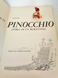 Collection Libro antico Pinocchio formato 34x49