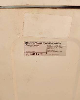 pezzi di ricambio per lavatrice LG