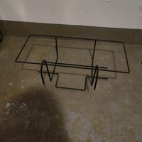 Portavaso rettangolare ferro battuto