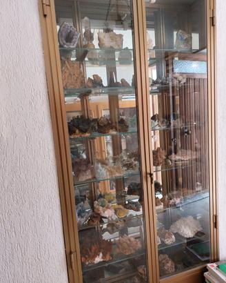 collezione di minerali 