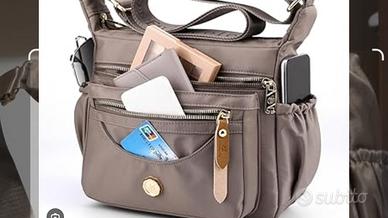 borsa multitasche a tracolla