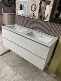 Mobile bagno doppio lavabo 120
