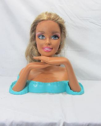 Gioco Barbie Mattel per imparare trucco e parrucco