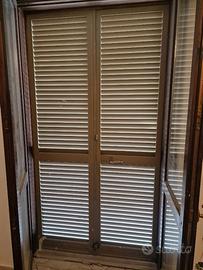 Persiana In Ferro Complete Per Balcone 230×124 cm