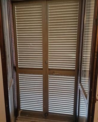 Persiana In Ferro Complete Per Balcone 230×124 cm