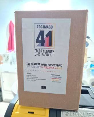 Kit sviluppo c41 per pellicole negative a colore
